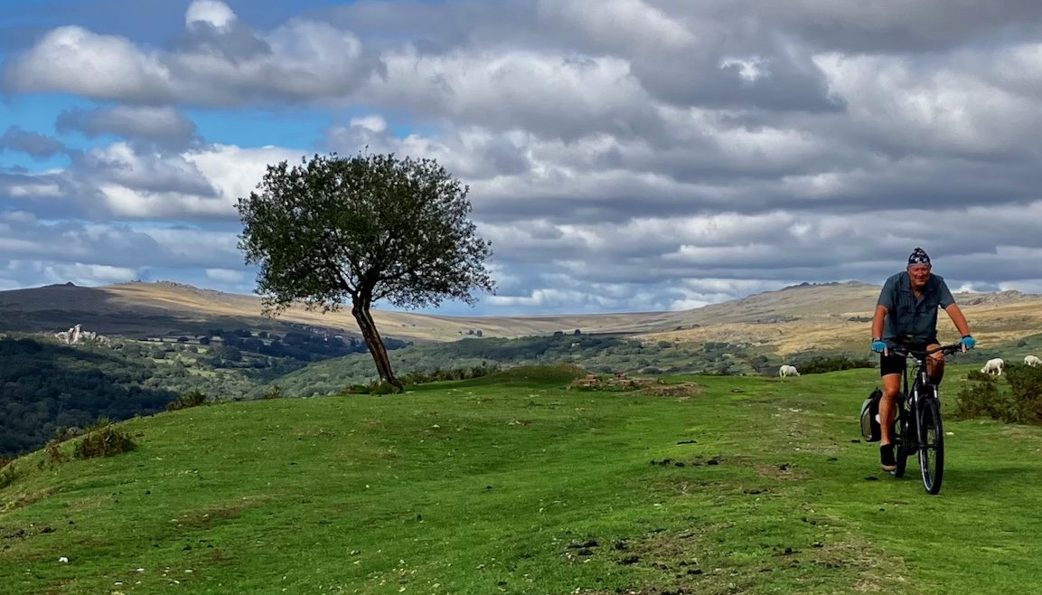 E-biking Dartmoor